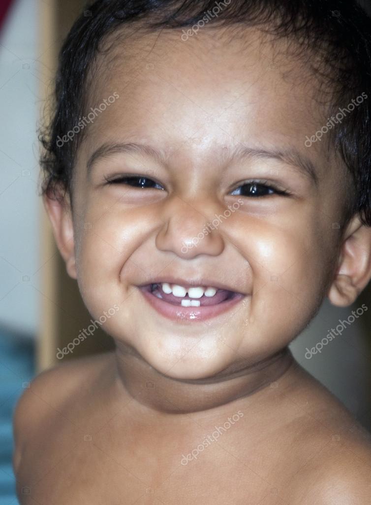 Smiling Indian Baby Stock Photo by ©creativei 50995761