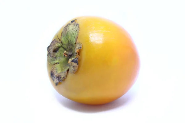 Persimmon Fruit White Background — Stock Photo, Image