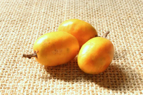 Fruit Siriguela Ceriguela Brésil Fruits Communs Dans Les Pays Amérique — Photo