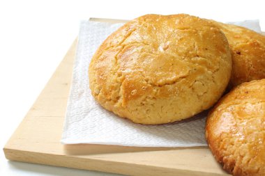 Geleneksel Brezilya mısır ekmeği 