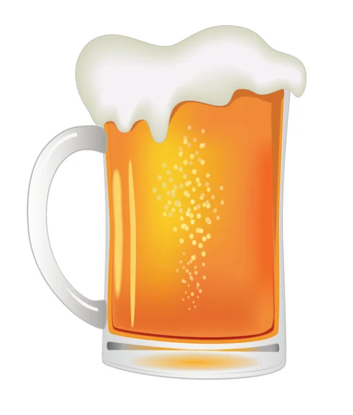 Ilustracja piwa — Wektor stockowy