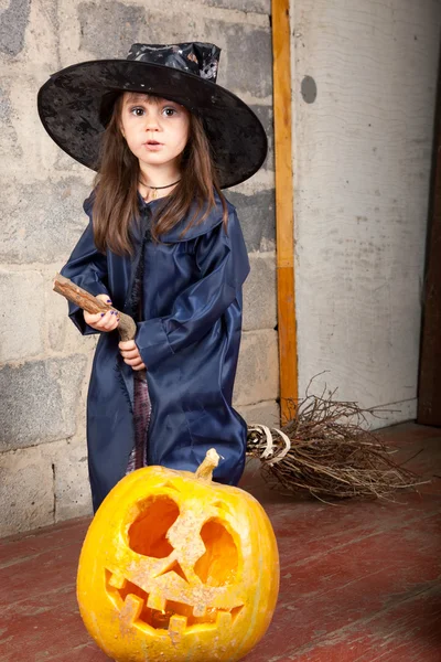 Mała czarownica Zdjęcie Stockowe