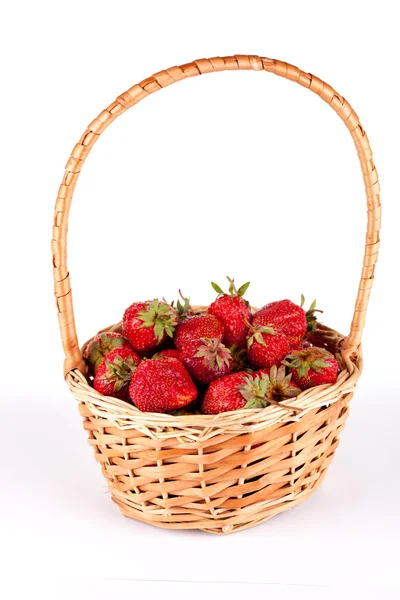 Basket of strawberries — Stock Photo, Image