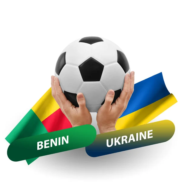 Soccer Football Competition Match National Teams Benin Ukraine — Photo