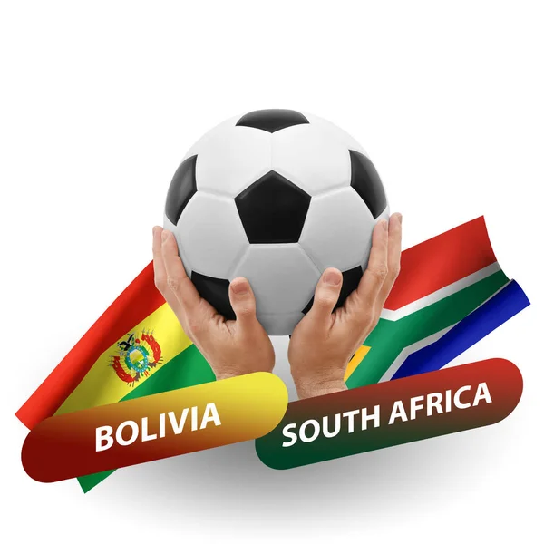 Soccer Football Competition Match National Teams Bolivia South Africa — Stock Photo, Image