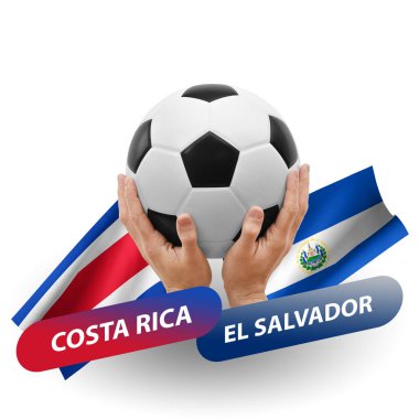 Futbol futbol müsabakası, milli takımlar costa rica vs el salvador