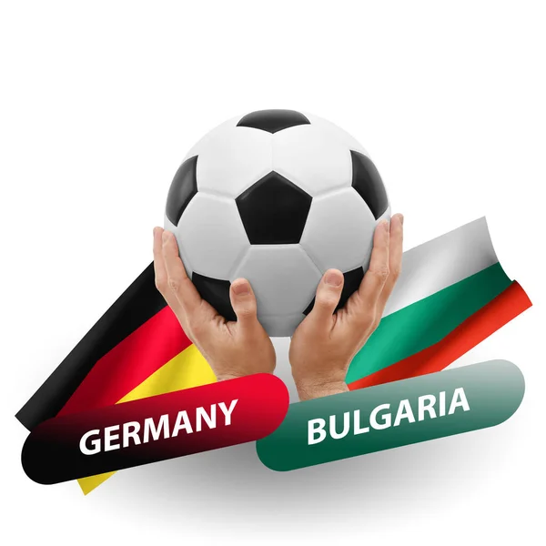 Soccer Football Competition Match National Teams Germany Bulgaria — Photo