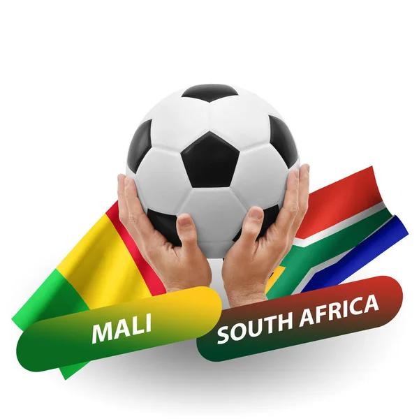 Soccer Football Competition Match National Teams Mali South Africa — Stock Photo, Image