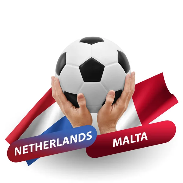 Soccer Football Competition Match National Teams Netherlands Malta — Photo
