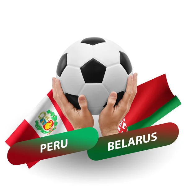 Uruguay Vs. Partidos De Fútbol Perú Pelotas De Cuero En Colores