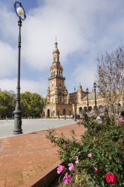Sevilla, İspanya Meydanı.