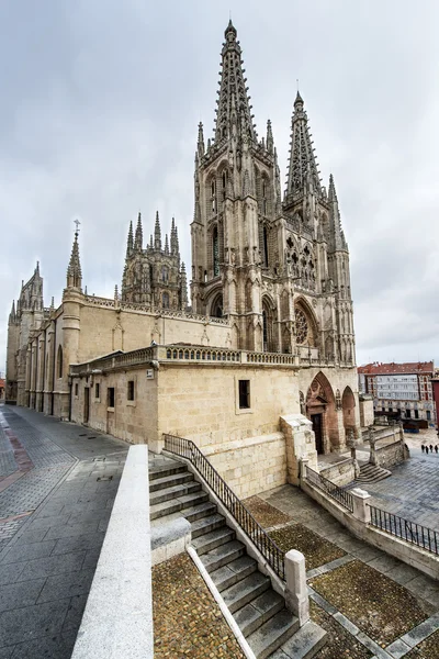 Katedrála santa maria, burgos, Castillo la Mancha, Španělsko. — Stock fotografie