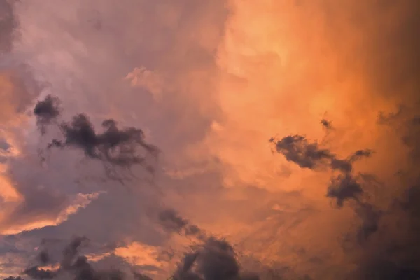夕方の空 2 の雲 — ストック写真