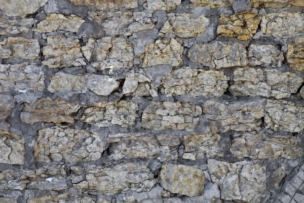 Pared de piedra caliza — Foto de Stock