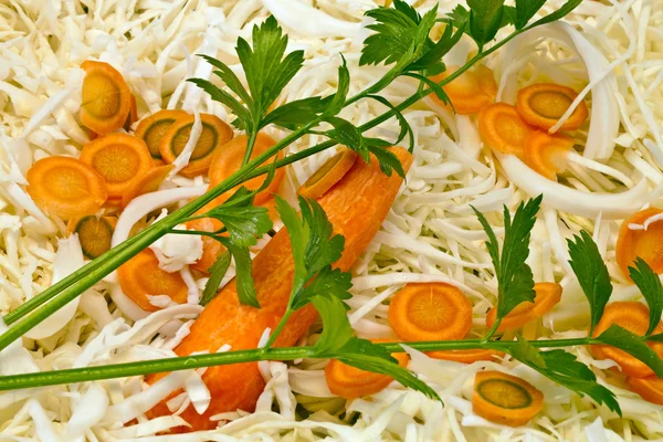 lahana, havuç ve kereviz