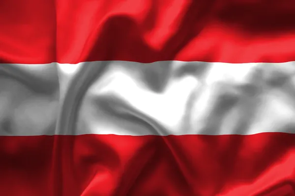 Austria bandera — Foto de Stock