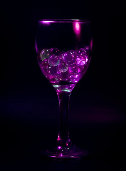 Abstracte wijnglas — Stockfoto