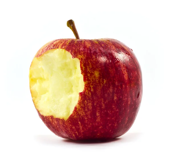 苹果被咬 — 图库照片