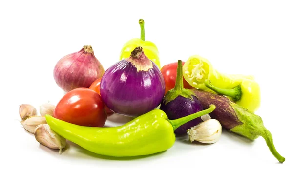 Vegetables and spices. — Stock Photo, Image