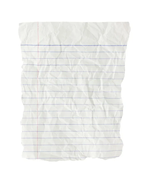 Διπλωμένο χαρτί σημειώσεις . — Φωτογραφία Αρχείου