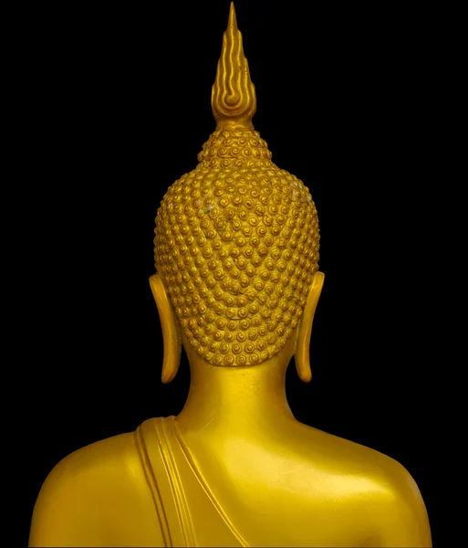 Die Rückseite der Buddha-Statue. — Stockfoto