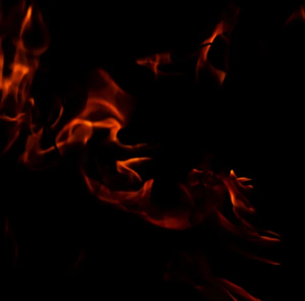 Огонь по черным . — стоковое фото