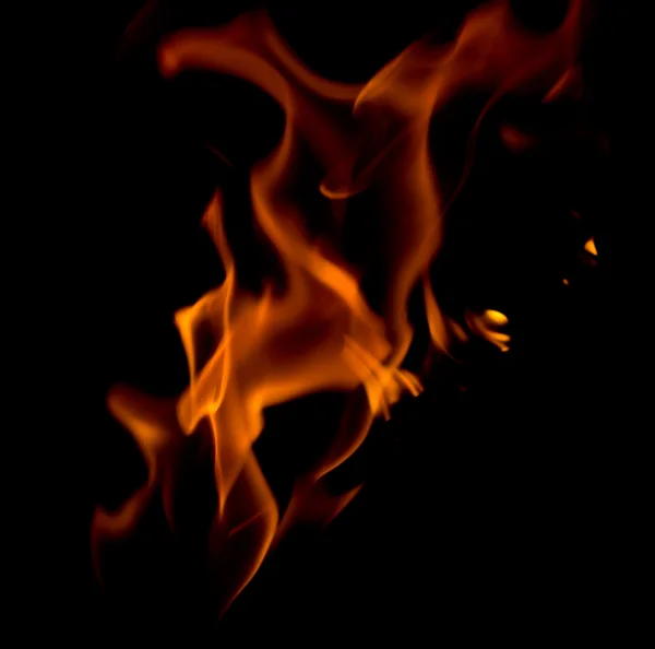 Огонь по черным . — стоковое фото