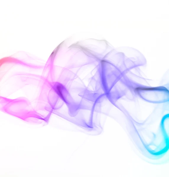 Abstrakte Farbe Rauch. — Stockfoto