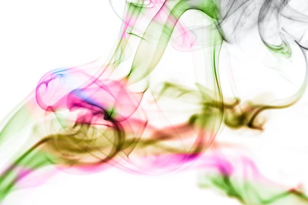 Humo de color abstracto . — Foto de Stock