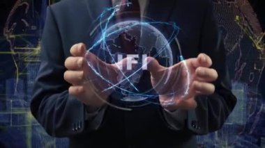 Erkek eller, hologram WiFi 6 'yı etkinleştirin.
