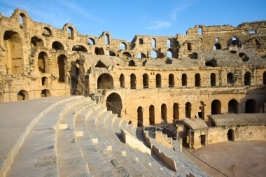 el djem, anfi tiyatro, konferans salonu