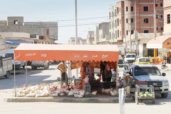 Vendedor em Kairouan — Fotografia de Stock