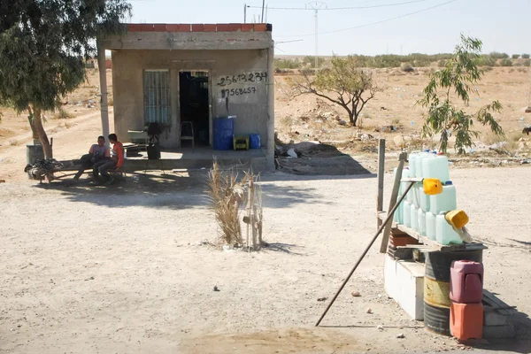 Improvised gas station — Stock Photo, Image