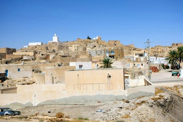 Center of Tamezret in Tunisia — Stock Photo, Image