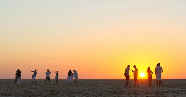 Chott El Jerid na Tunísia — Fotografia de Stock