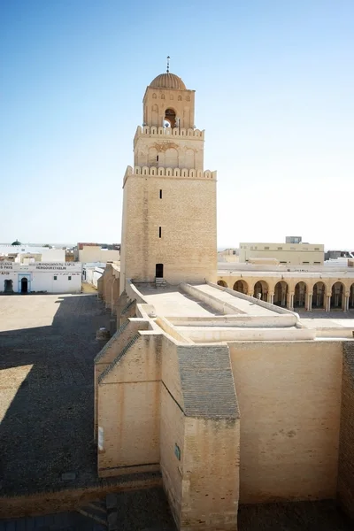 Большая мечеть Кайруан из Туниса — стоковое фото