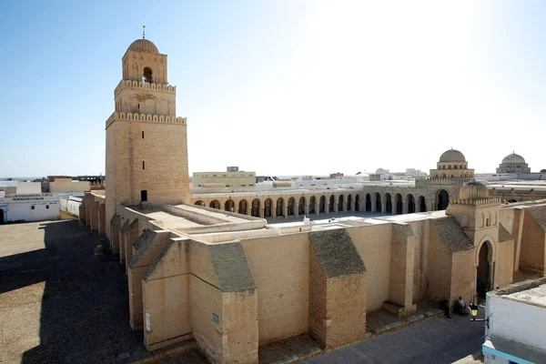 De grote moskee van kairouan in Tunesië — Stockfoto