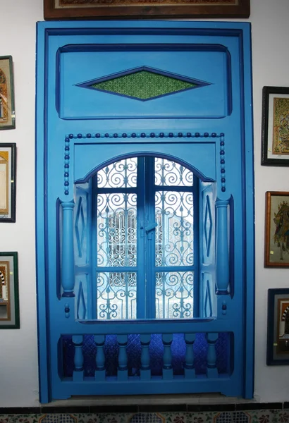 Blue window in Sidi Bou Said