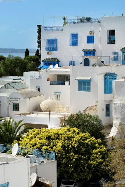 Sidi bou sagte Häuser — Stockfoto