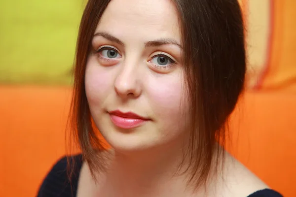 Young brunette portrait — Stock Photo, Image