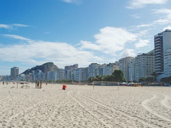 Stranden Copacabana Rio de Janeiro — Stockfoto