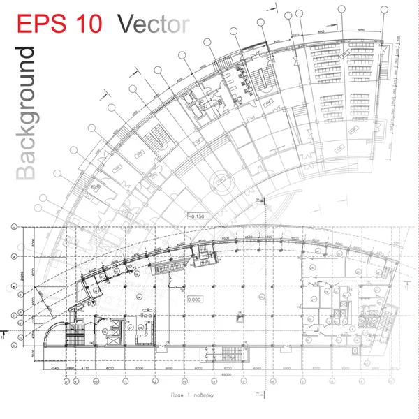 Contexte architectural (vecteur ) — Image vectorielle