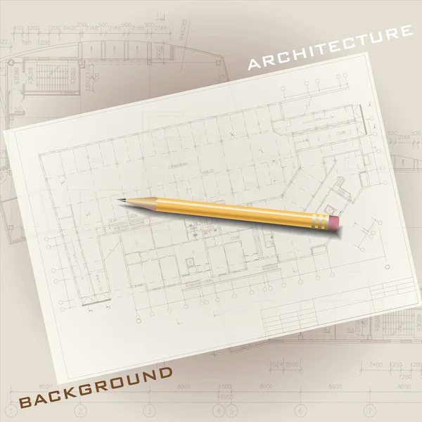 Fondo arquitectónico (vector ) — Archivo Imágenes Vectoriales