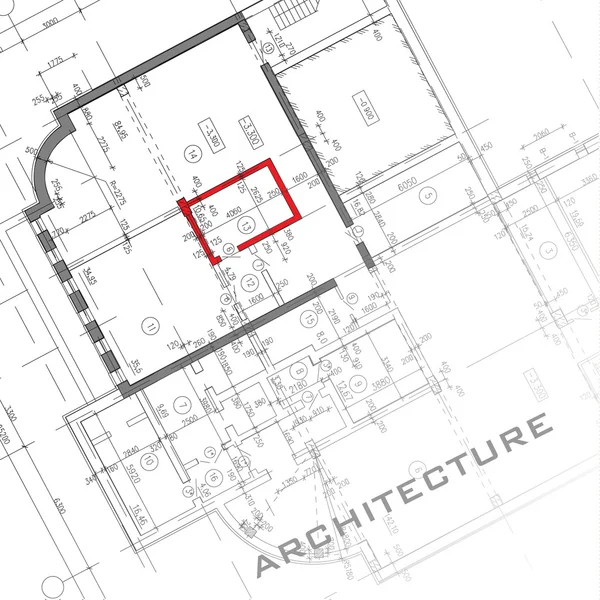 Architecturale achtergrond (vector) — Stockvector