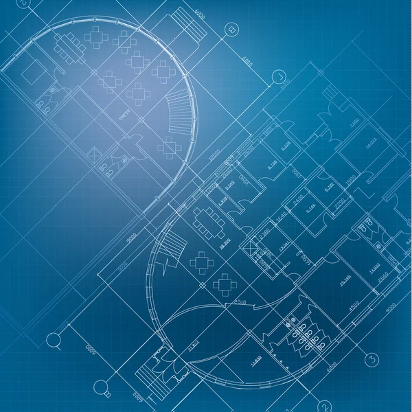 Fondo arquitectónico (vector ) — Archivo Imágenes Vectoriales