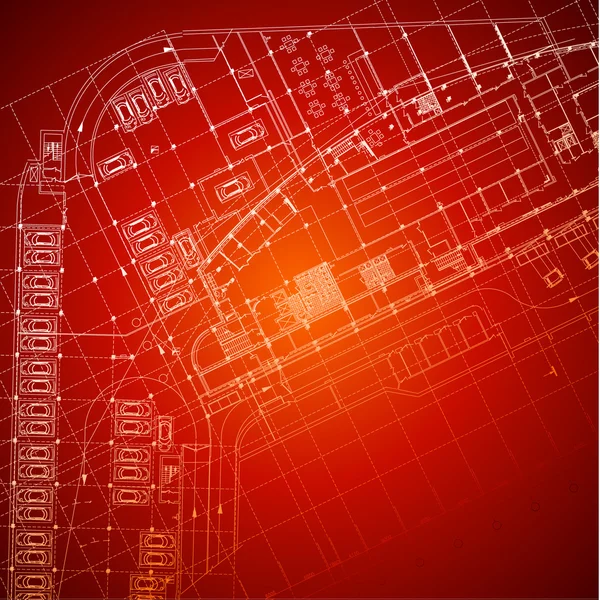 建筑背景（矢量) — 图库矢量图片