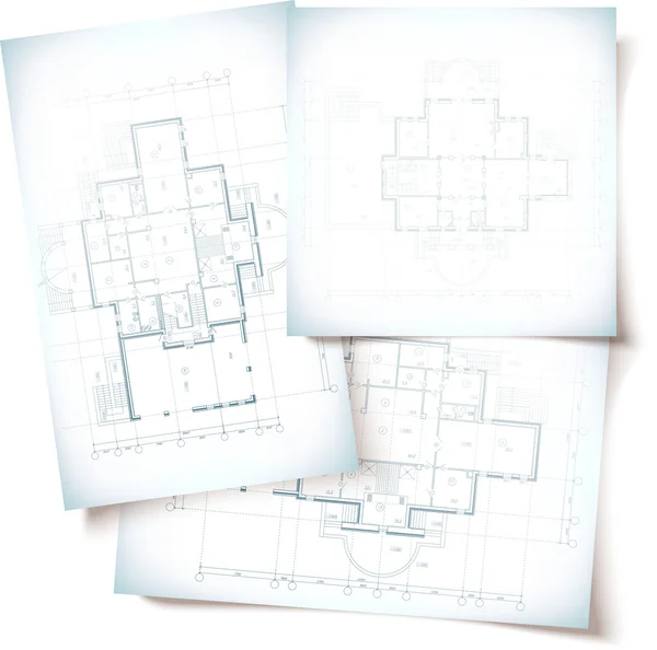 Fondo arquitectónico . — Archivo Imágenes Vectoriales