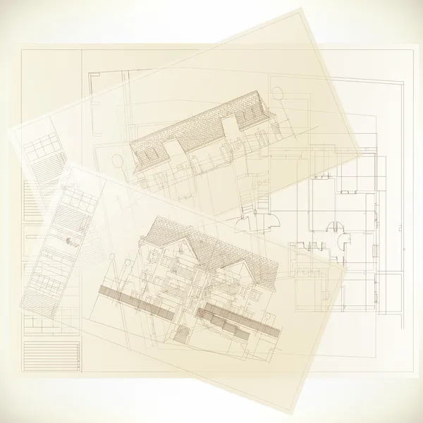 Fondo arquitectónico . — Archivo Imágenes Vectoriales