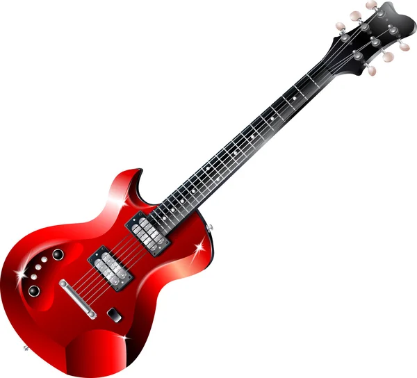 Electric guitar — Stock Vector