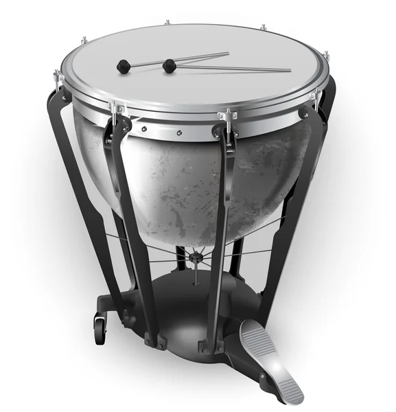 Класична литавр барабан — стоковий вектор